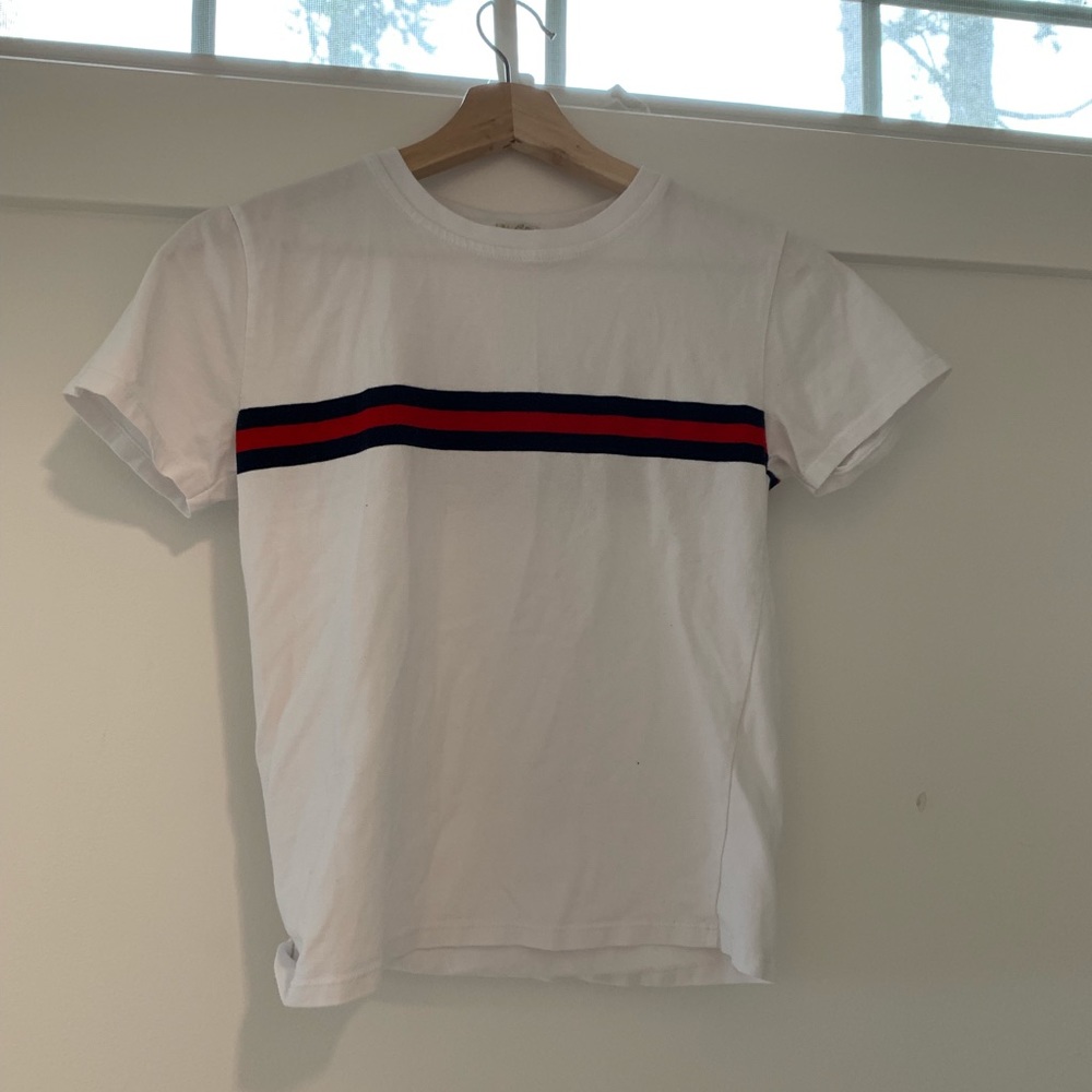 brandy stripe tee